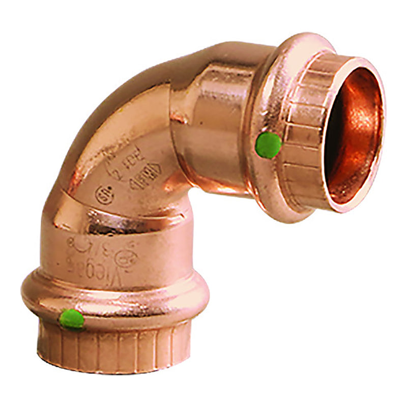 Viega ProPress 1" - 90 Copper Elbow - Double Press Connection - Smart Connect Technology [77027]-Angler's World
