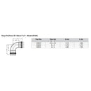 Viega ProPress 2-1/2" - 90 Copper Elbow - Double Press Connection - Smart Connect Technology [20623]-Angler's World