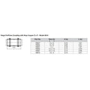 Viega ProPress 1/2" Copper Coupling w/Stop - Double Press Connection - Smart Connect Technology [78047]-Angler's World