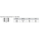 Viega ProPress 2-1/2" Copper Coupling w/Stop Double Press Connection - Smart Connect Technology [20728]-Angler's World
