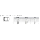 Viega ProPress 1" Copper Coupling w/o Stop - Double Press Connection - Smart Connect Technology [78182]-Angler's World
