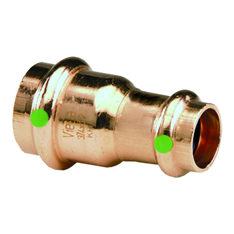 Viega ProPress 1-1/4" x 1" Copper Reducer - Double Press Connection - Smart Connect Technology [78157]-Angler's World