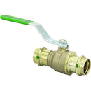 Viega ProPress 1/2" Zero Lead Bronze Ball Valve w/Stainless Stem - Double Press Connection - Smart Connect Technology [79923]-Angler's World