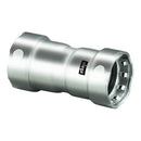 Viega MegaPress 1/2" Stainless Steel 304 Coupling w/Stop - Double Press Connection - Smart Connect Technology [95285]-Angler's World