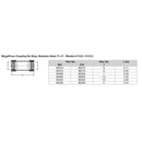 Viega MegaPress 2" Stainless Steel 304 Coupling w/o Stop - Double Press Connection - Smart Connect Technology [95330]-Angler's World