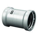 Viega MegaPress 2-1/2" Carbon Steel Coupling w/o Stop w/FMK - Double Press Connection - Smart Connect Technology [26685]-Angler's World