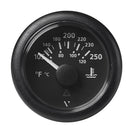 Veratron 52MM (2-1/16") ViewLine Water Temperature Gauge - 100-250F - Black Dial Bezel [A2C59514176]-Angler's World