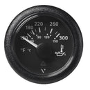 Veratron 52MM (2-1/16") ViewLine Oil Temperature Gauge 120-300F - Black Dial Bezel [A2C59514165]-Angler's World