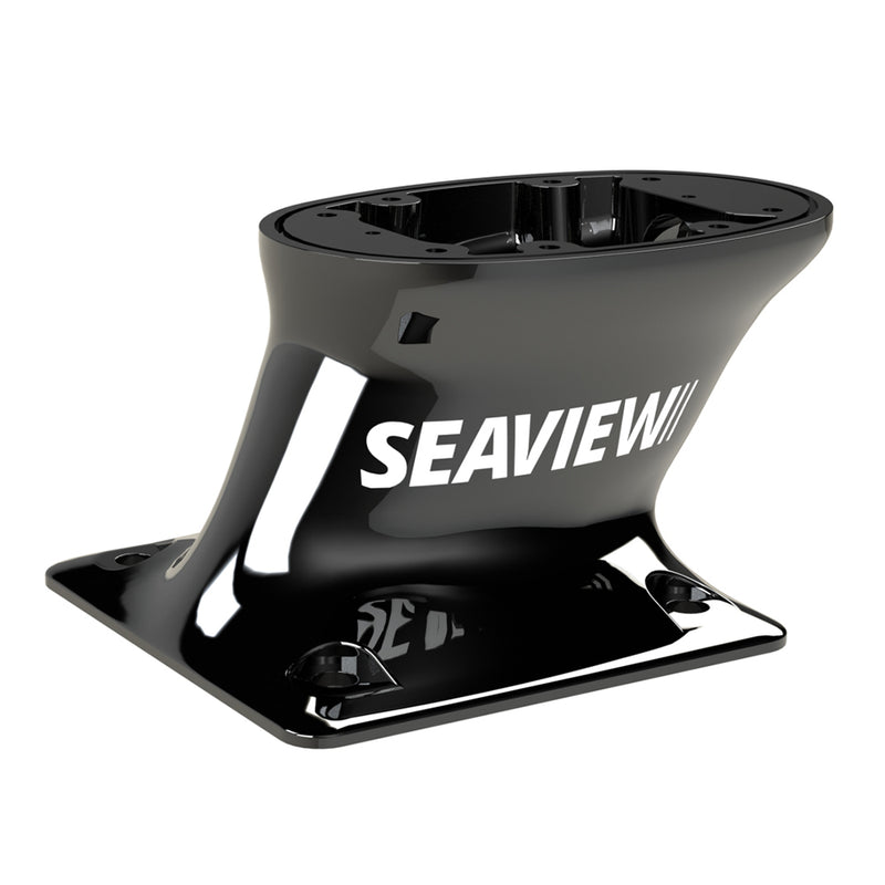 Seaview 5" Modular Mount Aft Raked 7x7 Base Top Plate Required - Black [PMA57M1BLK]-Angler's World