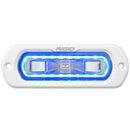 RIGID Industries SR-L Series Marine Spreader Light - White Flush Mount - White Light w/Blue Halo [51201]-Angler's World