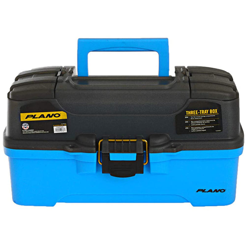 Plano 3-Tray Tackle Box w/Dual Top Access - Smoke Bright Blue [PLAMT6231]-Angler's World