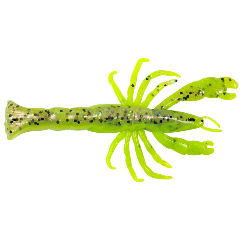 Berkley Gulp! Ghost Shrimp - Chartreuse Belly Shrimp [1189202]-Angler's World