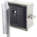 Blue Sea 3120 - SMS Panel Enclosure w/ELCI Main (50A) and 2 Blanks - 240V [3120]-Angler's World