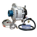 Balmar Alternator 120 AMP Kit 120V 3.15" Dual Foot Saddle J10 Pulley Regulator Temp Sensor [60-YP-MC-120-J10]-Angler's World
