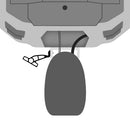 Minn Kota Raptor Jack Plate Adapter Bracket - Port - 2" Setback - 4" Rise - Black [1810361]-Angler's World