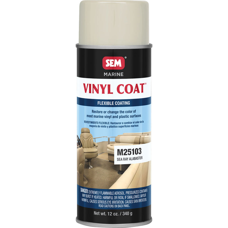 SEM Vinyl Coat - Sea Ray Alabaster - 12oz [M25103]-Angler's World