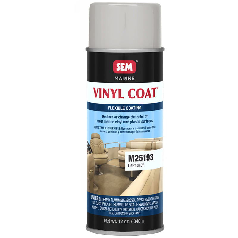 SEM Vinyl Coat - Light Grey - 12oz [M25193]-Angler's World