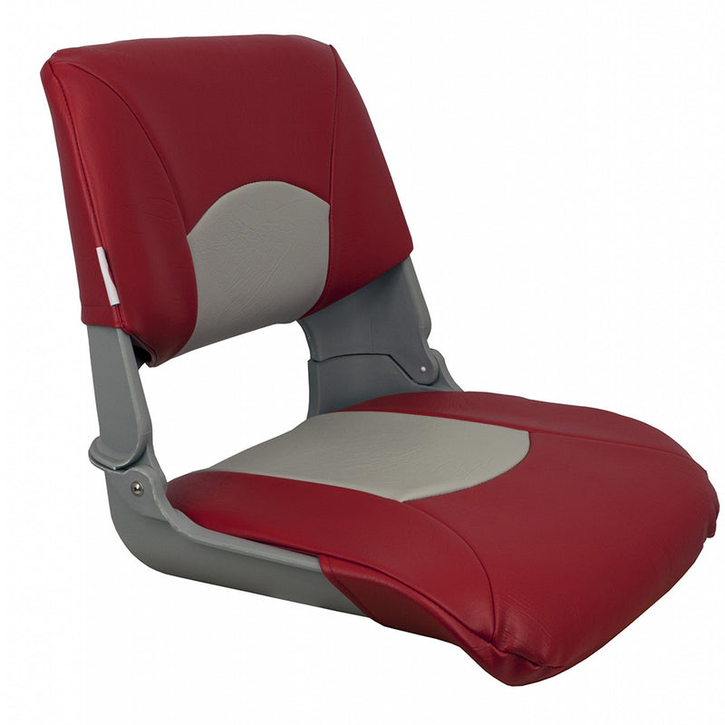 Springfield Skipper Standard Seat Fold Down - Grey/Red [1061018]-Angler's World