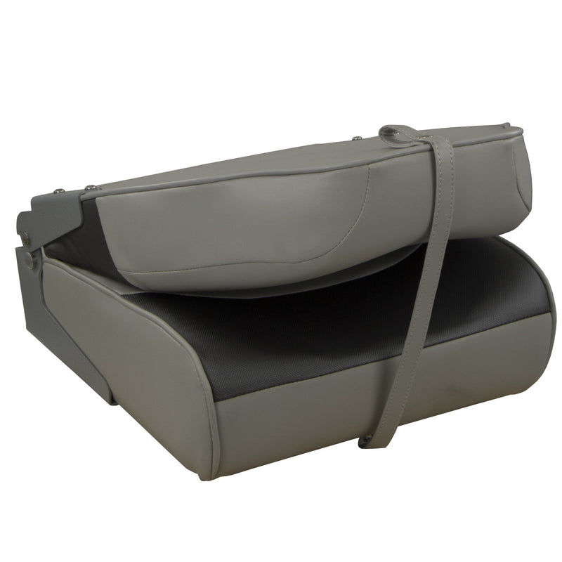 Springfield Premium Wave Folding Seat - Grey w/Meteor Stripe [1062034]-Angler's World