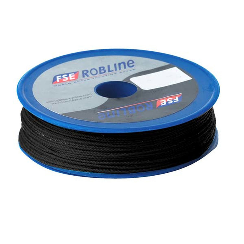 Robline Waxed Whipping Twine - 0.8mm x 40M - Black [TYN-08BLKSP]-Angler's World