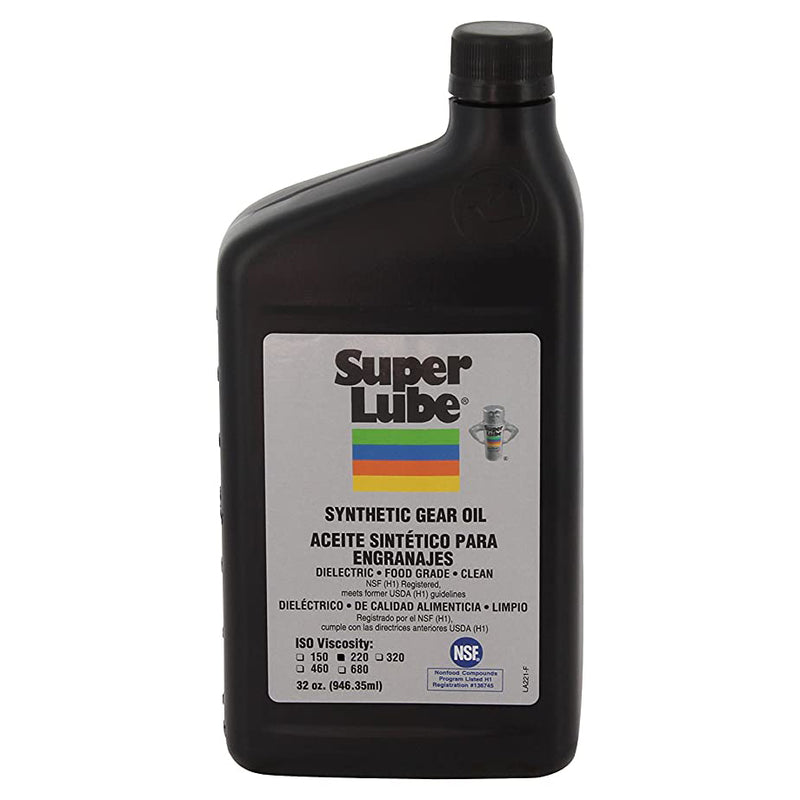 Super Lube Synthetic Gear Oil IOS 220 - 1qt [54200]-Angler's World