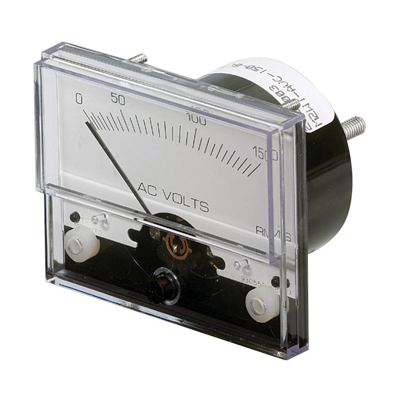 Paneltronics AC Voltmeter 1-1/2" 0-300 VAC Analog [289-050]-Angler's World