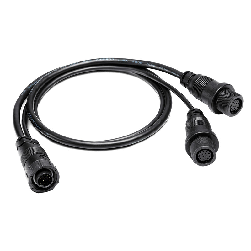 Humminbird 14 M ID SIDB Y - SOLIX/APEX Side Imaging 2D Splitter Cable [720111-1]-Angler's World