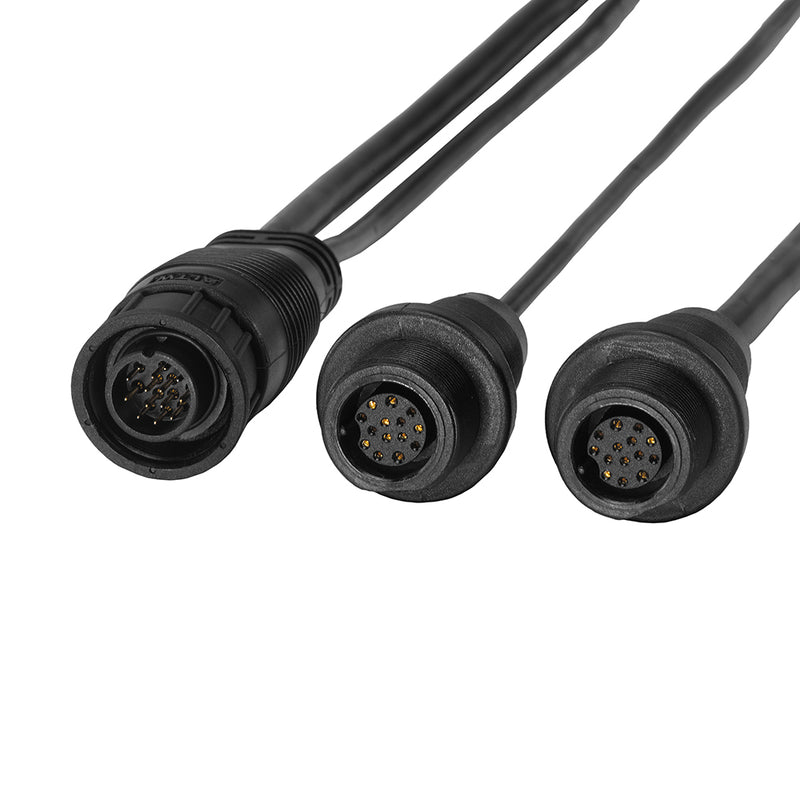 Humminbird 14 M SILR Y - SOLIX/APEX Side Imaging Left-Right Splitter Cable [720112-1]-Angler's World