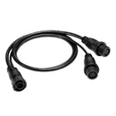 Humminbird 14 M SILR Y - SOLIX/APEX Side Imaging Left-Right Splitter Cable [720112-1]-Angler's World