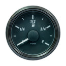 VDO SingleViu 52mm (2-1/16") Fuel Level Gauge - E/F Scale 240-33 Ohm [A2C3833130030]-Angler's World