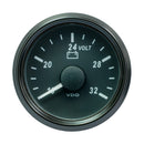 VDO SingleViu 52mm (2-1/16") Voltmeter f/24V Systems - 32V [A2C3832780030]-Angler's World