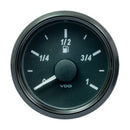 VDO SingleViu 52mm (2-1/16") Fuel Level Gauge - Euro - 3-180 Ohm [A2C3833100030]-Angler's World