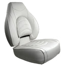 Springfield Fish Pro High Back Folding Seat - White [1041606-1]-Angler's World