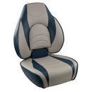 Springfield Fish Pro High Back Folding Seat - Blue/Grey [1041631-1]-Angler's World