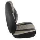 Springfield Fish Pro High Back Folding Seat - Charcoal/Grey [1041634-1]-Angler's World