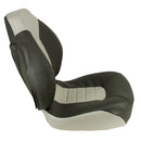 Springfield Fish Pro Mid Back Folding Seat - Charcoal/Grey [1041733]-Angler's World
