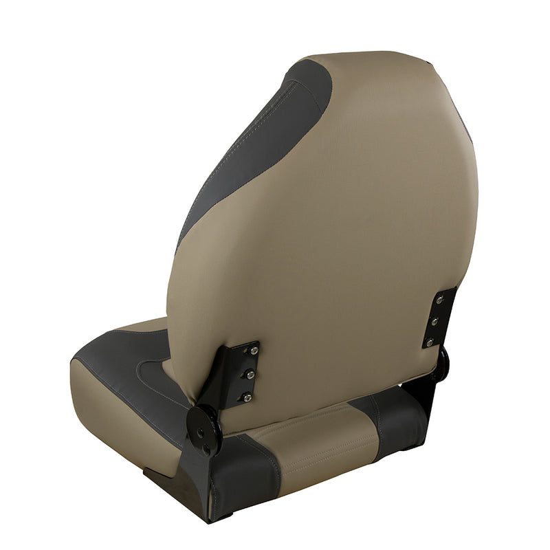 Springfield OEM Series Folding Seat - Charcoal/Tan [1062583]-Angler's World