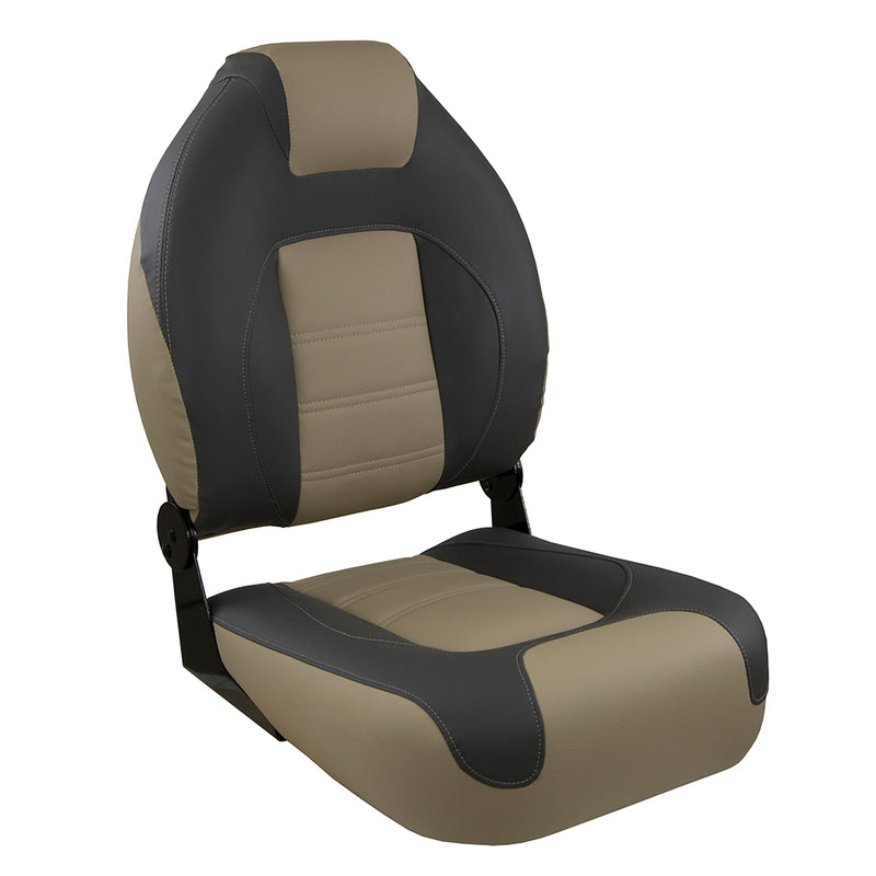 Springfield OEM Series Folding Seat - Charcoal/Tan [1062583]-Angler's World