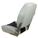 Springfield High Back Multi-Color Folding Seat - Grey/Charcoal [1040663]-Angler's World