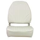 Springfield High Back Folding Seat - White [1040649]-Angler's World
