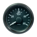 VDO SingleViu 52mm (2-1/16") Oil Pressure Gauge - 80 PSI - 240-33 Ohm [A2C3833230030]-Angler's World