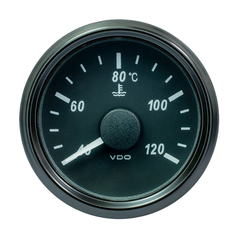 VDO SingleViu 52mm (2-1/16") Water Temp. Gauge - 120 C - 291-22 ohm [A2C3833320030]-Angler's World