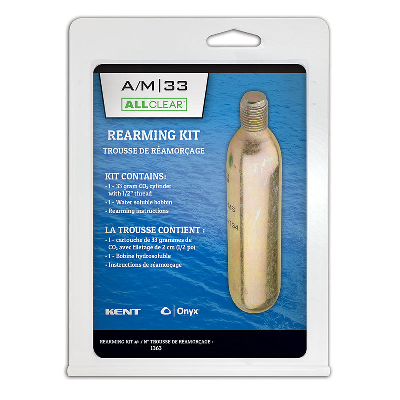 Onyx Rearming Kit f/33 Gram A/M All Clear Vests [136300-701-999-19]-Angler's World