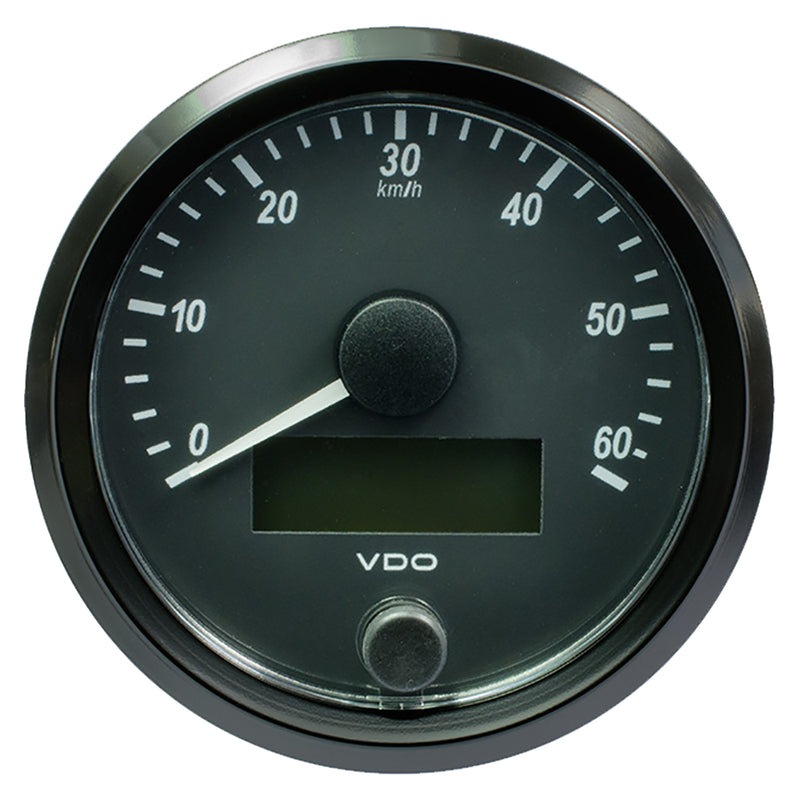 VDP SingleViu 80mm (3-1/8") Speedometer - 60 KM/H [A2C3832890030]-Angler's World