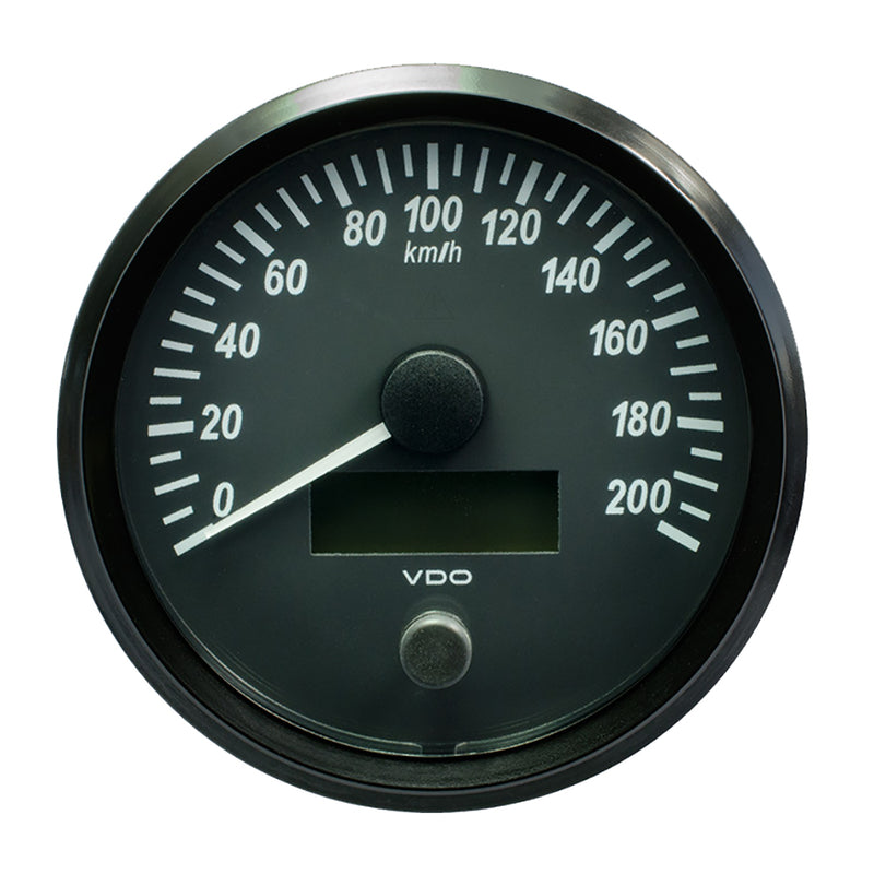 VDO SingleViu 100mm (4") Speedometer - 140 MPH [A2C3832850030]-Angler's World