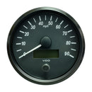 VDO SingleViu 100mm (4") Speedometer - 90 MPH [A2C3832870030]-Angler's World