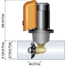 Quick Bow Thruster BTQ 110-25 25KGF - 12V - D110 - 1.3kW [FGBT11025120T00]-Angler's World