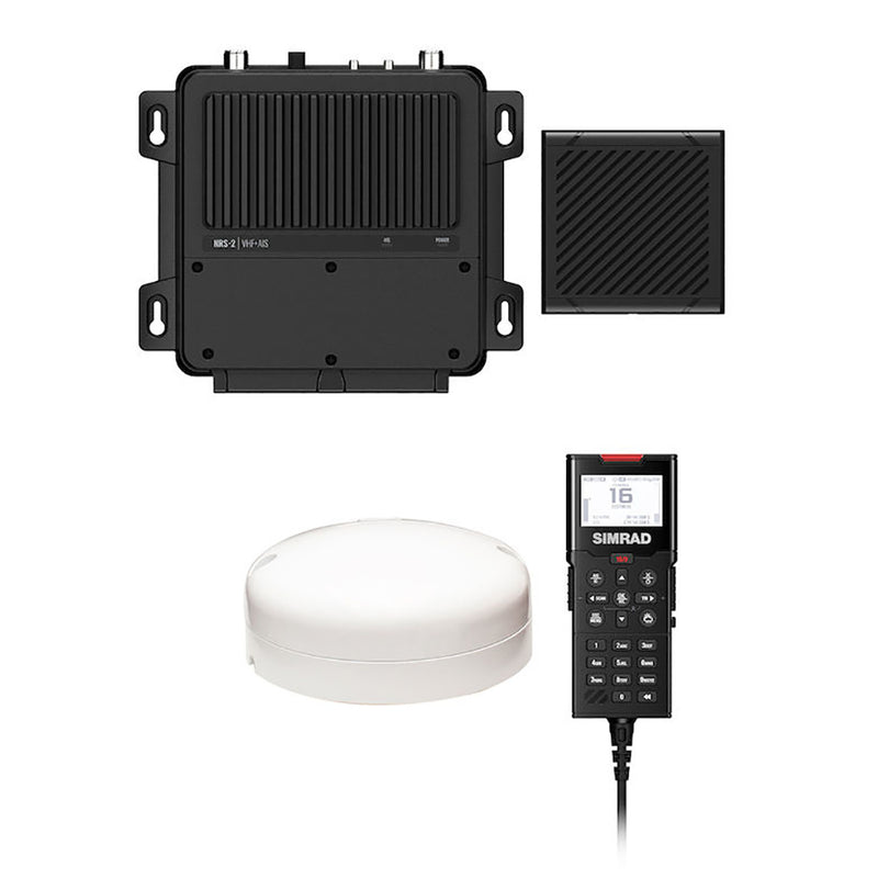 Simrad RS100-B Black Box VHF Radio w/Class B AIS GPS Antenna [000-15792-001]-Angler's World