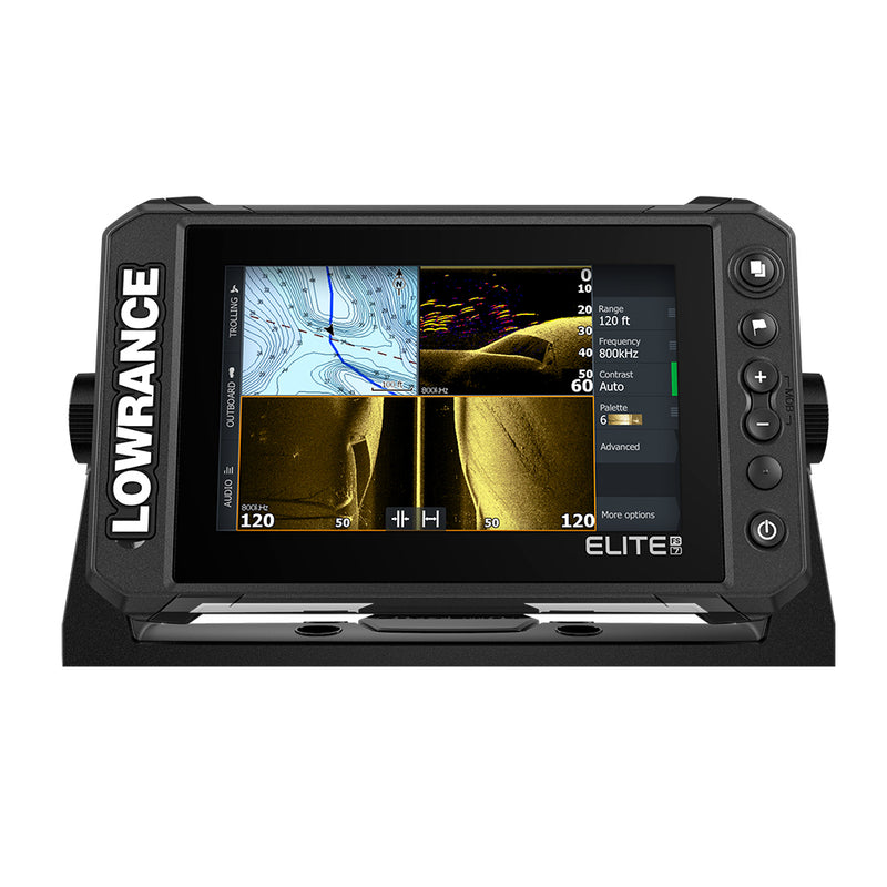 Lowrance Elite FS 7 Chartplotter/Fishfinder w/Active Imaging 3-in-1 Transom Mount Transducer [000-15688-001]-Angler's World