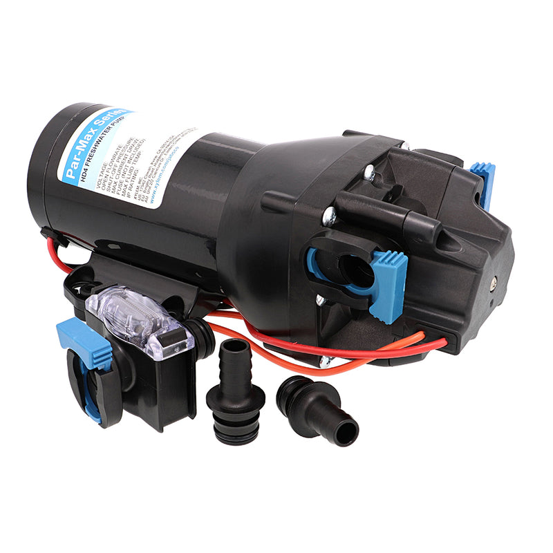 Jabsco Par-Max HD4 Heavy Duty Water Pressure Pump - 12V - 4 GPM - 40 PSI [Q401J-115S-3A]-Angler's World